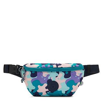 Kipling Fresh Lite Printed Heuptasjes Groen | NL 2210BE